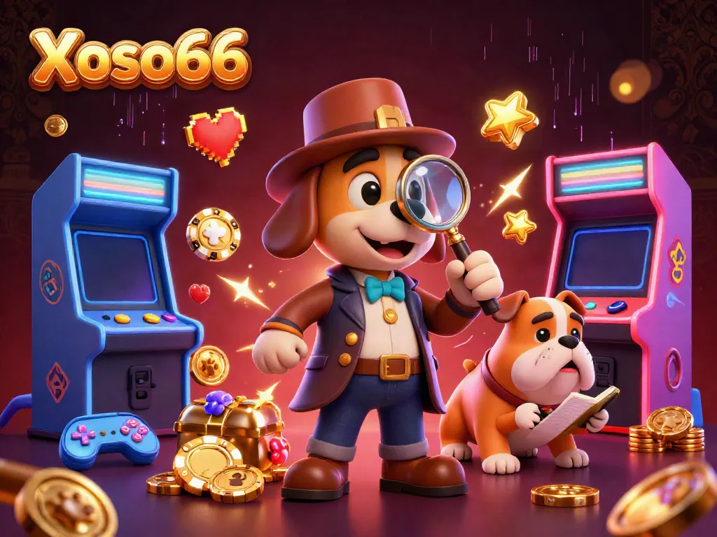 Engage with Xoso66 as a detective duo uncovers thrilling casino clues in a vibrant 3D gaming world.