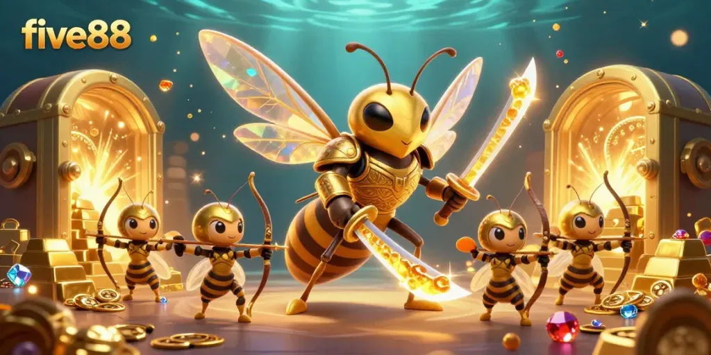 Engage with five88’s thrilling casino games, featuring a dazzling display of riches and dynamic action.