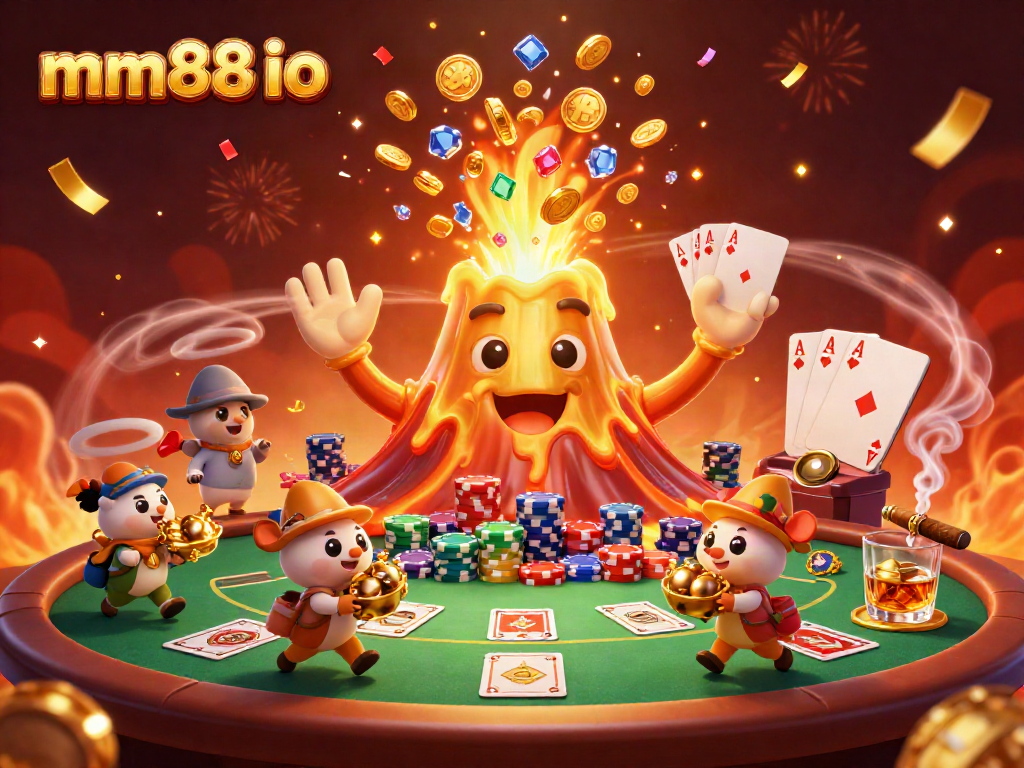 Experience the thrill of mm88 io with a vibrant casino eruption, filled with treasures and excitement.