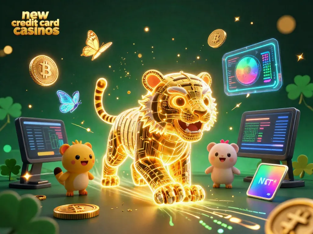 Discover new credit card casinos with vibrant digital landscapes and energetic gaming elements.